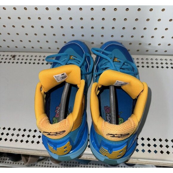 New Balance KAWHI Jolly Rancher Mens Athletic Basketball Shoes Size 9.5 Blue - Picture 2 of 8